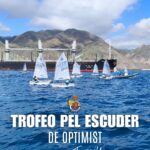 Nuestro equipo de Optimist compite en el Trofeo Pel Escuder